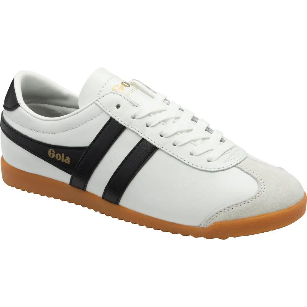 Gola Bullet Sneaker in White/Black/Gum at Nordstrom, Size 9.5 | Nordstrom