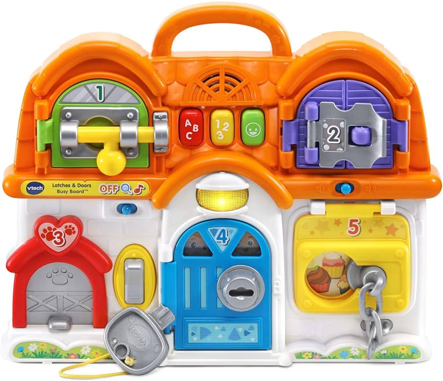 VTech Latches and Doors Busy Board | Amazon (US)