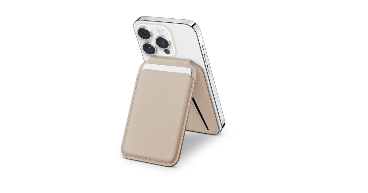 Satechi Magnetic Wallet Stand, MagSafe compatible - Taupe | Apple (US)