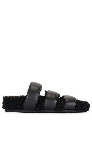 Three Strap Slide in Black | Revolve Clothing (Global)