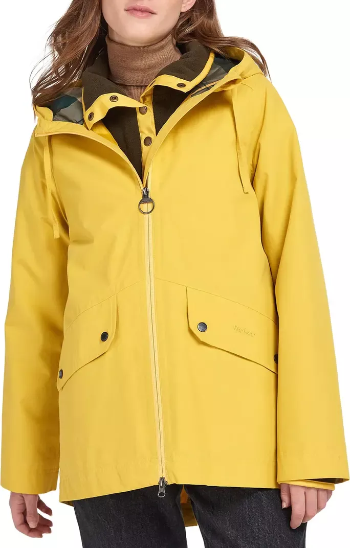 Barbour ashover discount waterproof hooded raincoat