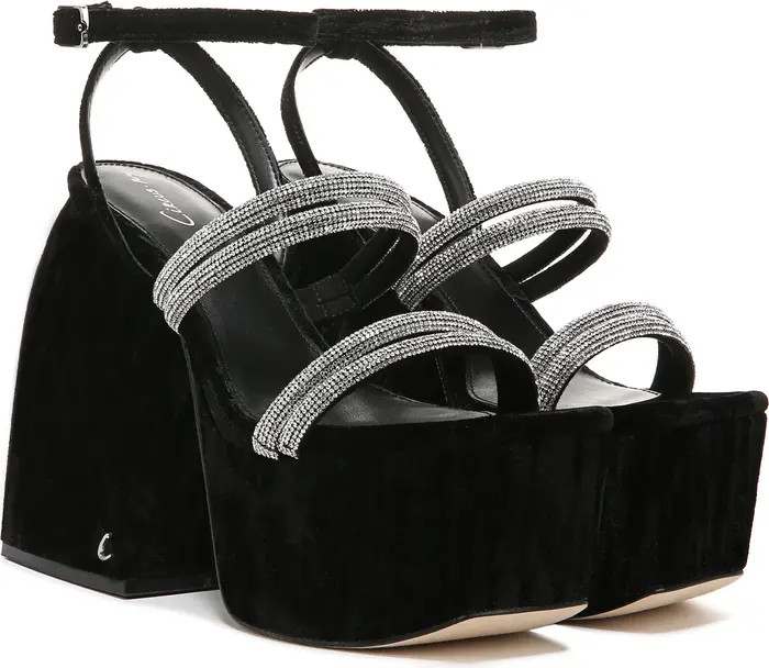 Mila Jewel Ankle Strap Platform Sandal (Women) | Nordstrom Rack