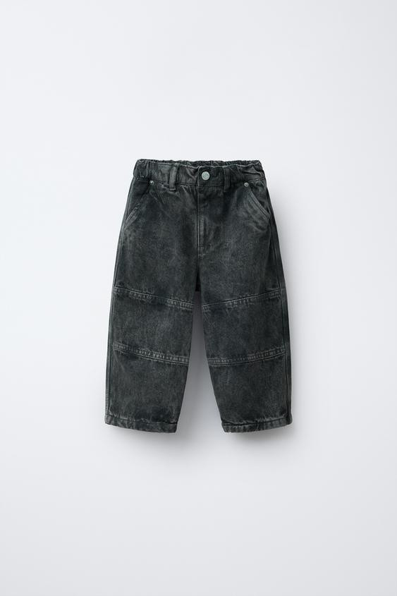 OVERDYED TWILL TROUSERS | Zara UK