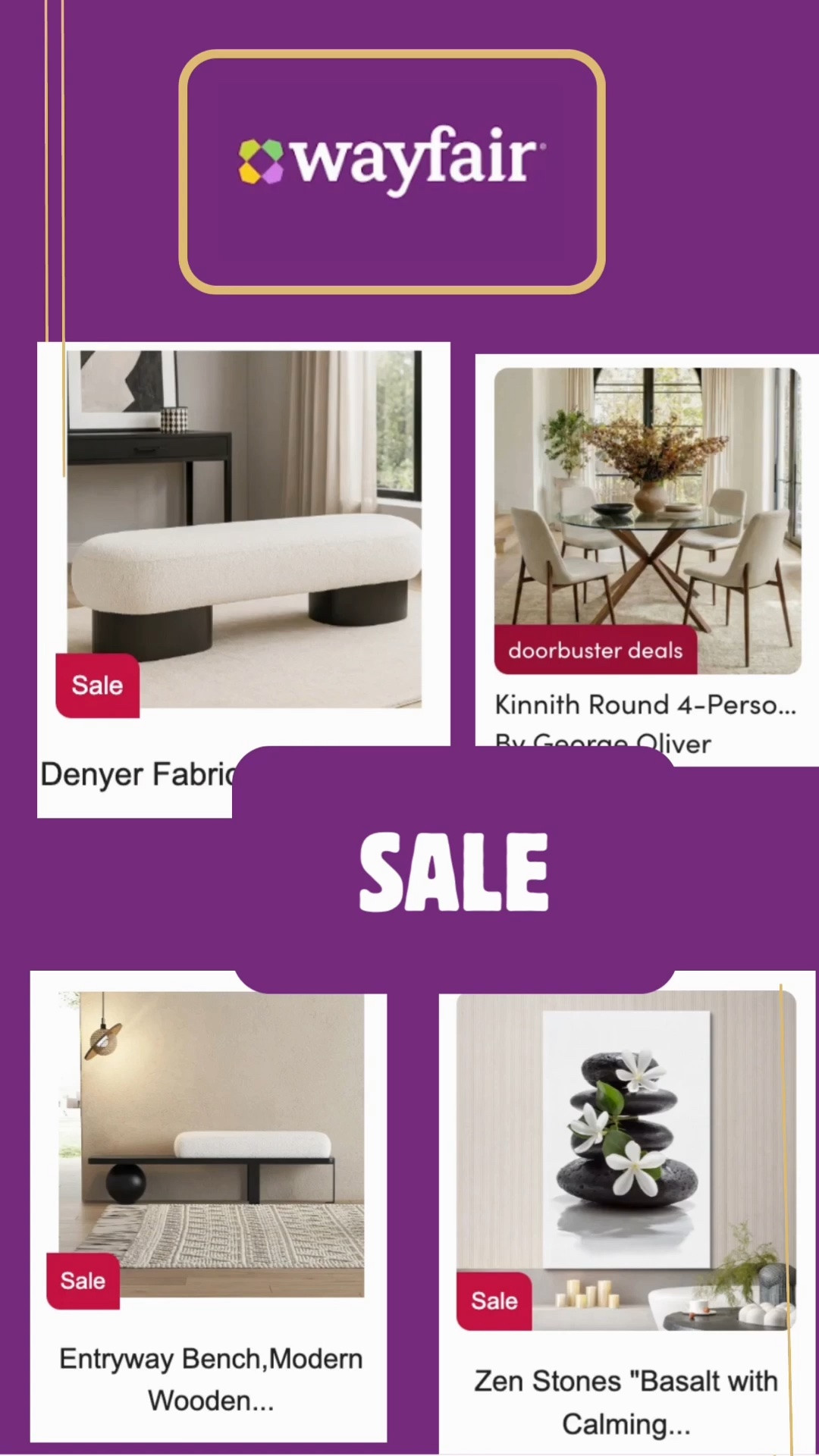 @Wayfair Labor Day Sale.

Shop the best items on Sale.

Its the best time to buy furniture of all sorts

#LTKmomlife #LTKHome #LTKSaleAlert