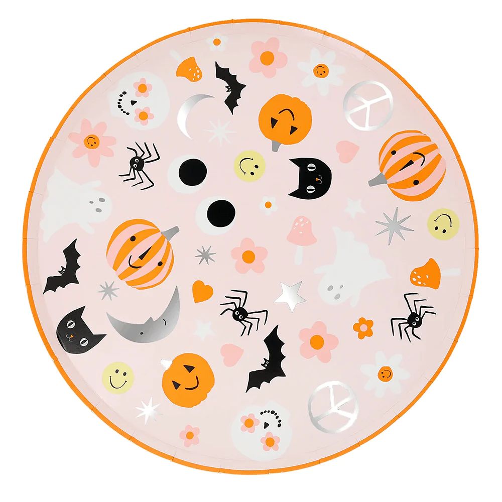 Meri Meri Groovy Halloween Icon Dinner Plates | Shop Sweet Lulu