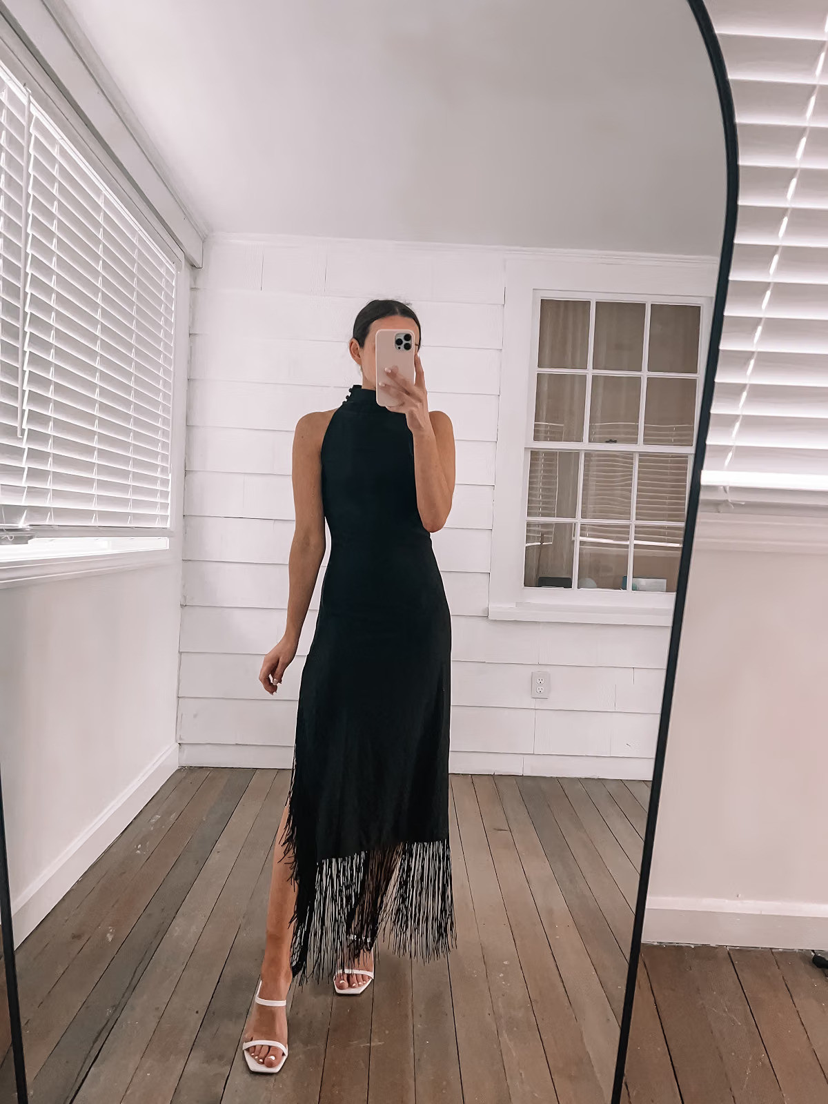 Fall wedding guest dress in XS