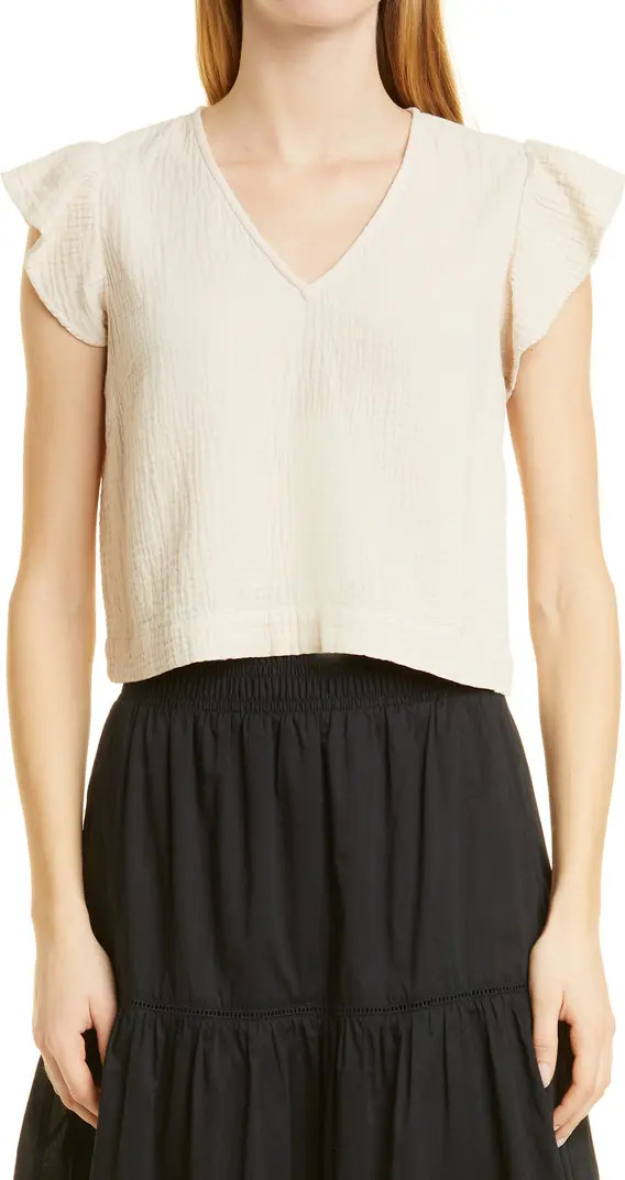 Miley Flutter Sleeve TopRAILS | Nordstrom