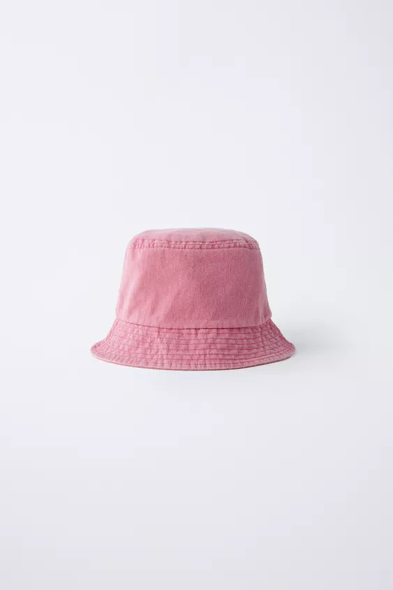 WASHED EFFECT BUCKET HAT | Zara US