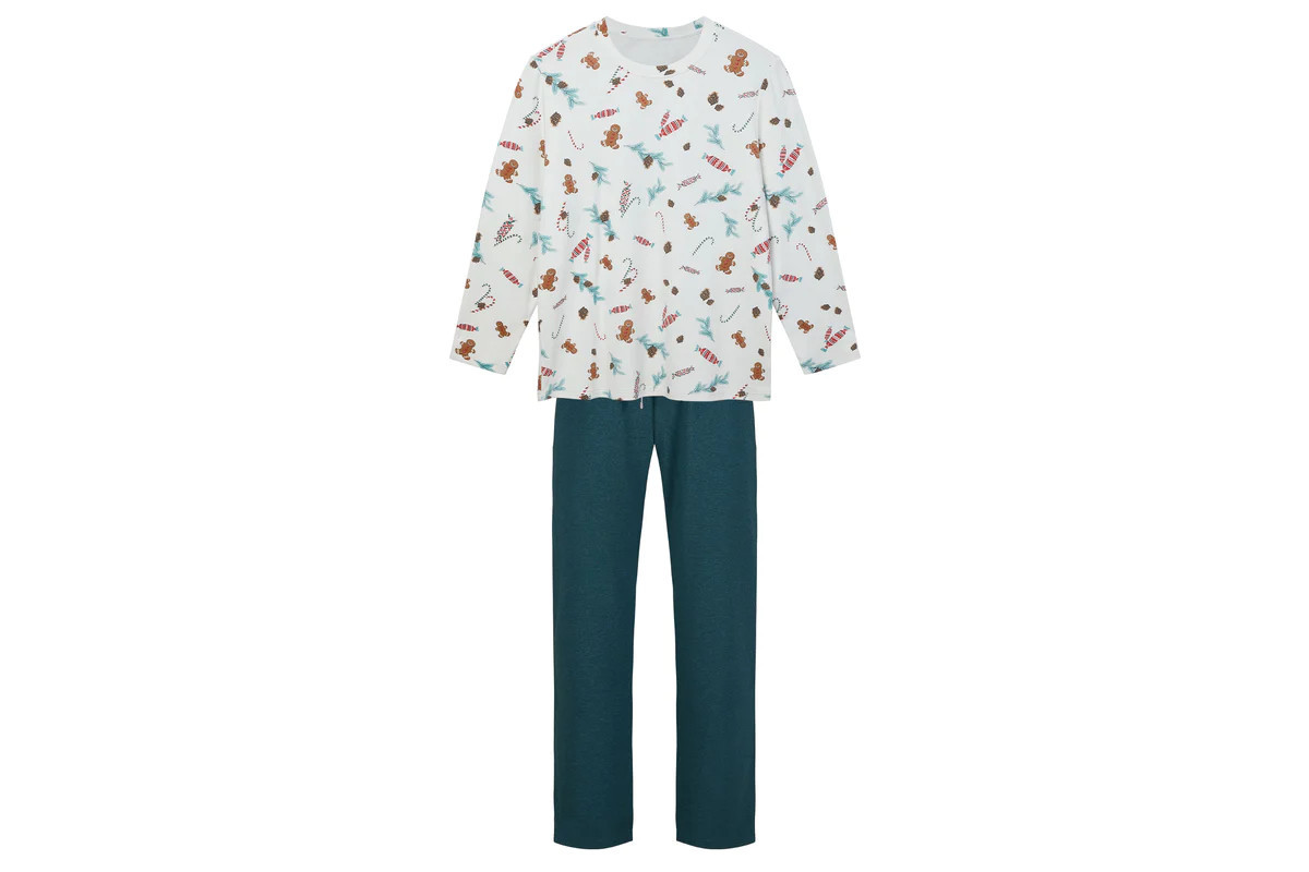 Women's Long Sleeve PJ Set (Cotton) - Christmas Day! | Nest Designs