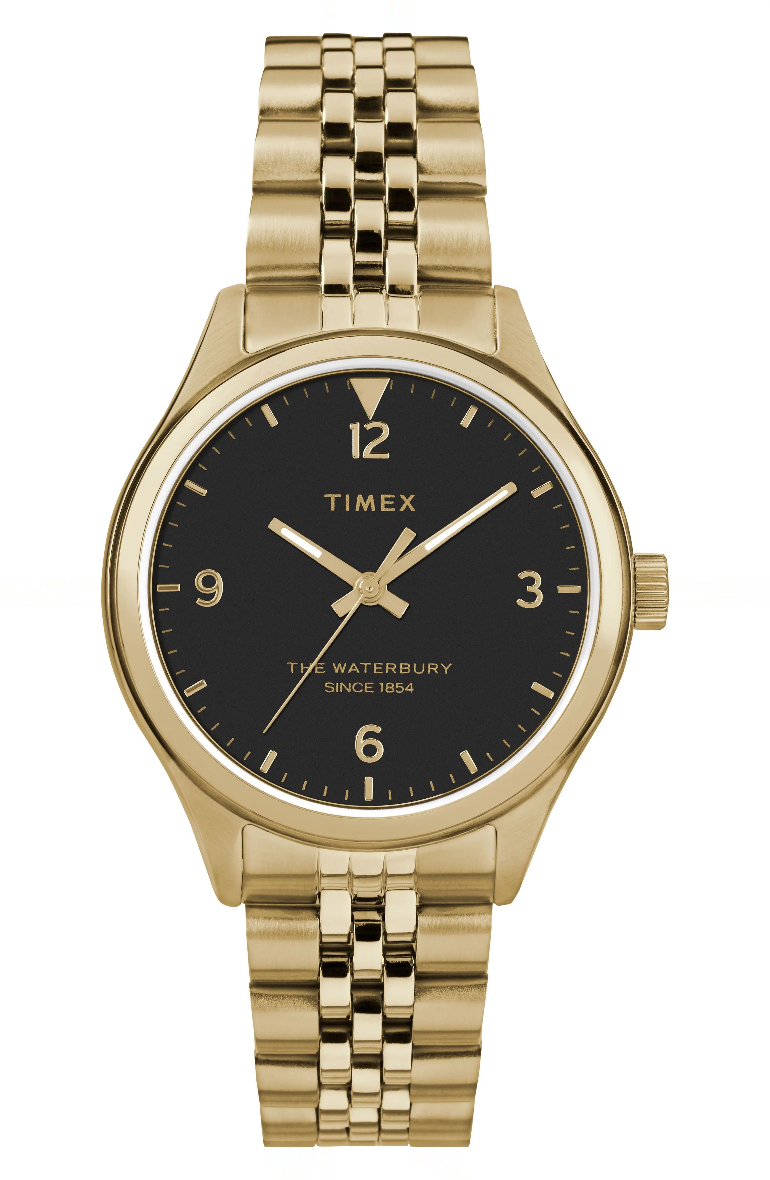 Timex® Waterbury Bracelet Watch, 34mm | Nordstrom