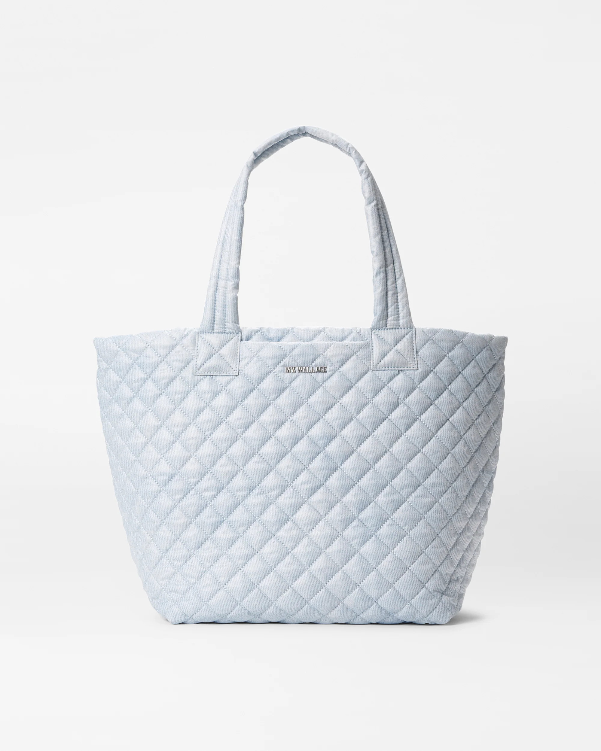 MZ Wallace Chambray Medium Metro Tote Deluxe | MZ Wallace