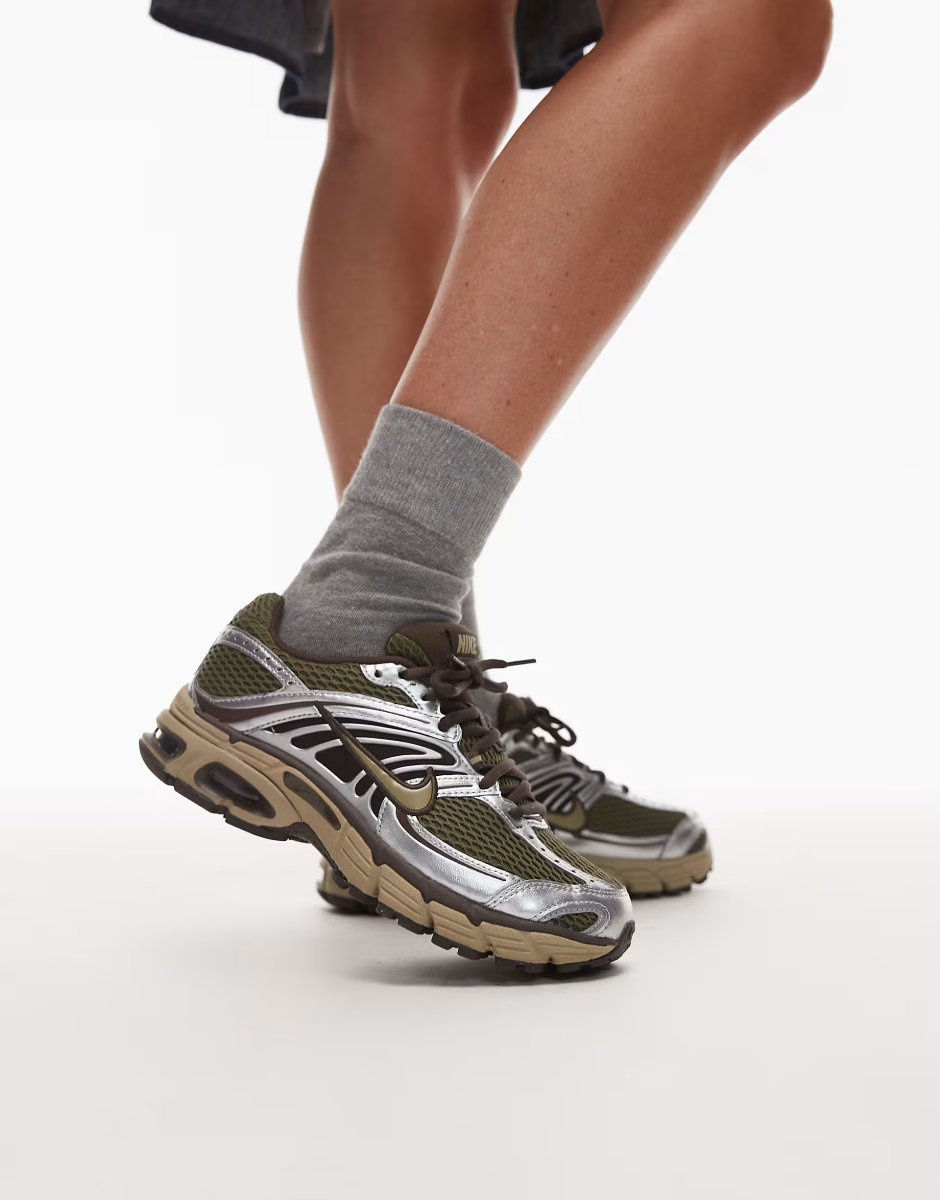 Nike Air Max Moto sneakers in khaki | ASOS (Global)