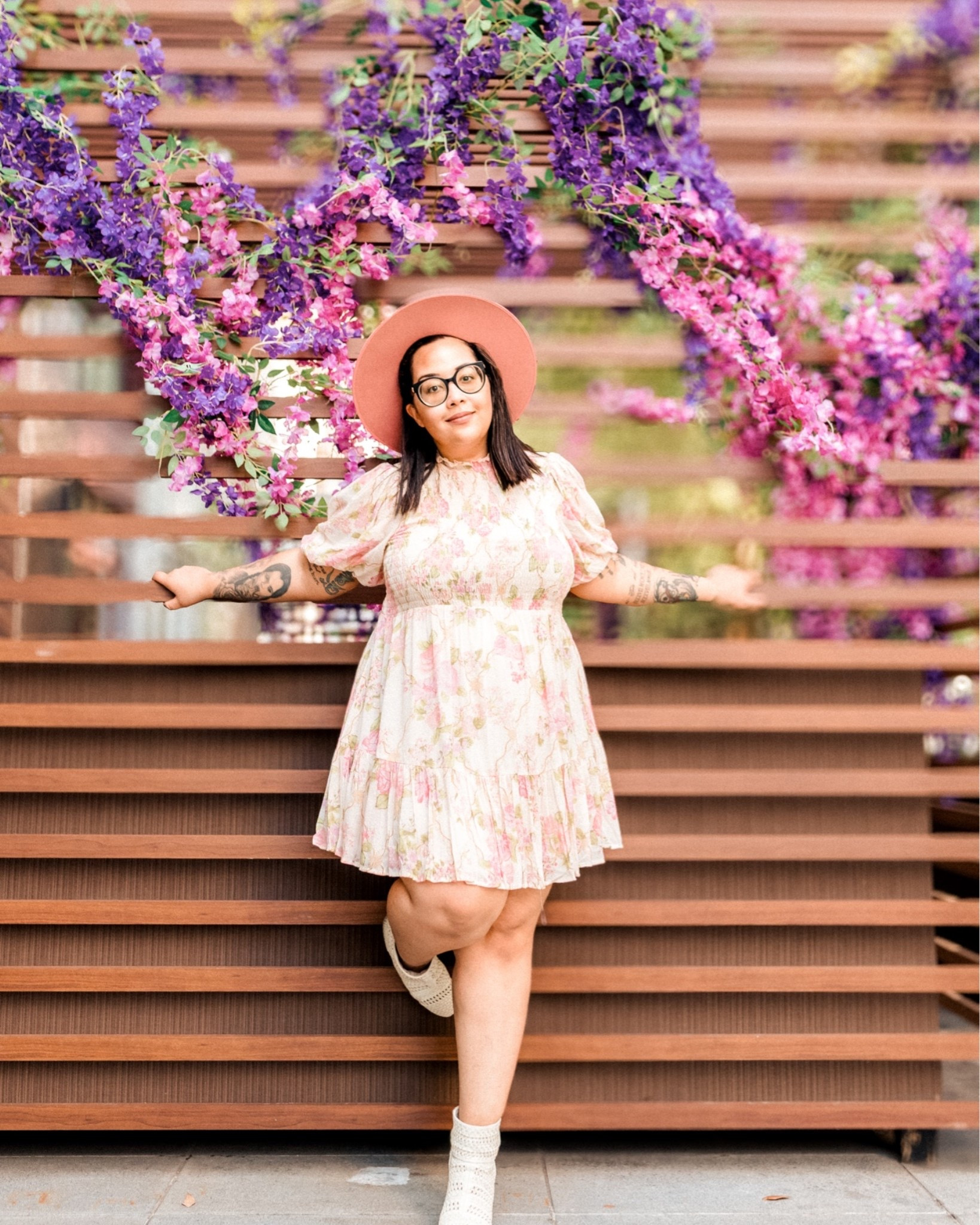 A beautiful floral mini dress is one of those forever pieces that never goes out of style. Romantic, feminine, and effortlessly pretty, it's the kind of dress you'll reach for on brunch dates, garden parties, vacations, weekend outings, and everything in between. I styled mine with a rose Lack of Color rancher for the perfect vintage inspired touch, and together they capture that soft coquette aesthetic, girlhood charm, and romantic cottagecore feel I always gravitate toward. My dress is an older SPELL piece, but its timeless silhouette proves that investing in well made, feminine dresses means you'll love them for years. I've linked similar floral mini dresses and accessories to help you recreate this dreamy, romantic look with pieces you'll wear season after season.

#LTKootd #LTKPlusSize #LTKMidsize