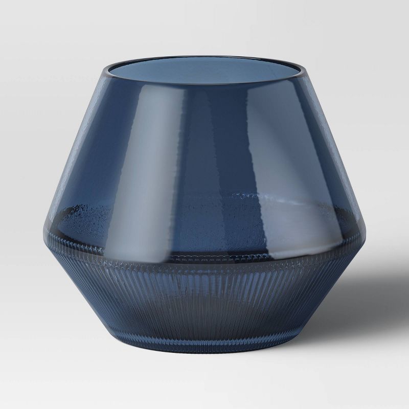 Small Tinted Glass Vase Blue - Threshold™ | Target