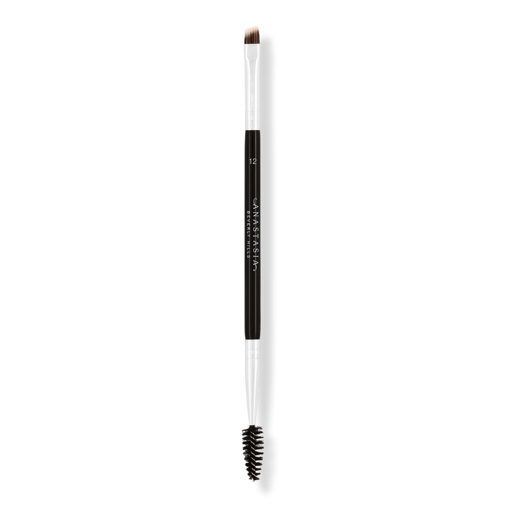 Anastasia Beverly Hills Dual-Ended Firm Angled Eyebrow Brush #12 | Ulta