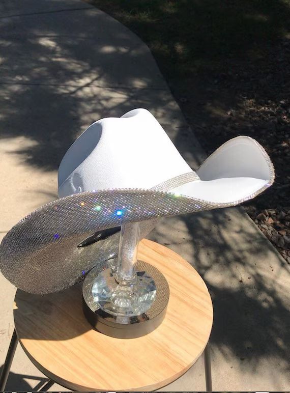 Rhinestone Cowgirl Hat. Western Wedding. Country Concert. - Etsy | Etsy (US)