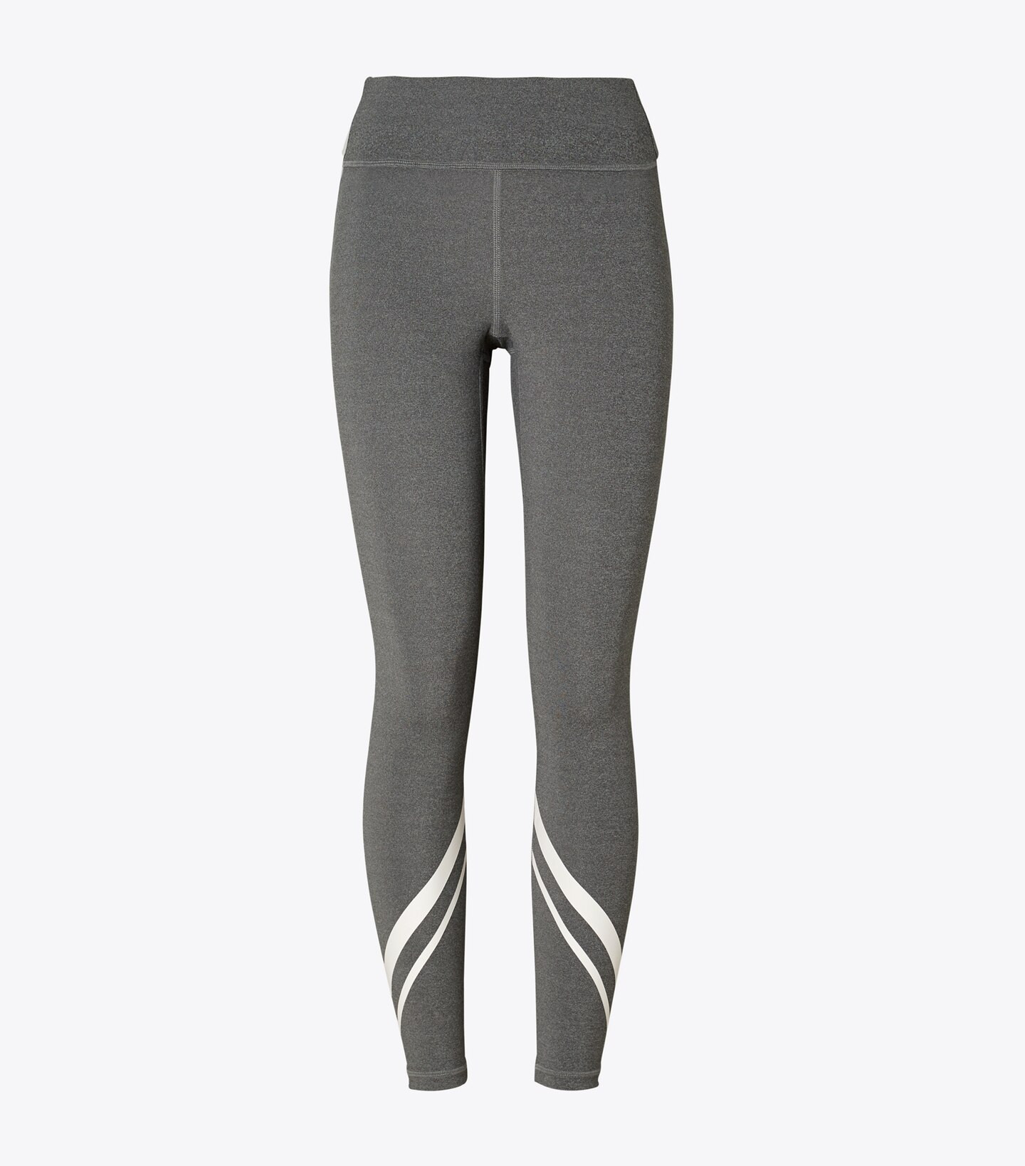High-Rise Compression Mélange Side-Pocket Chevron Legging: Women's Designer Bottoms | Tory Sport | Tory Burch (US)