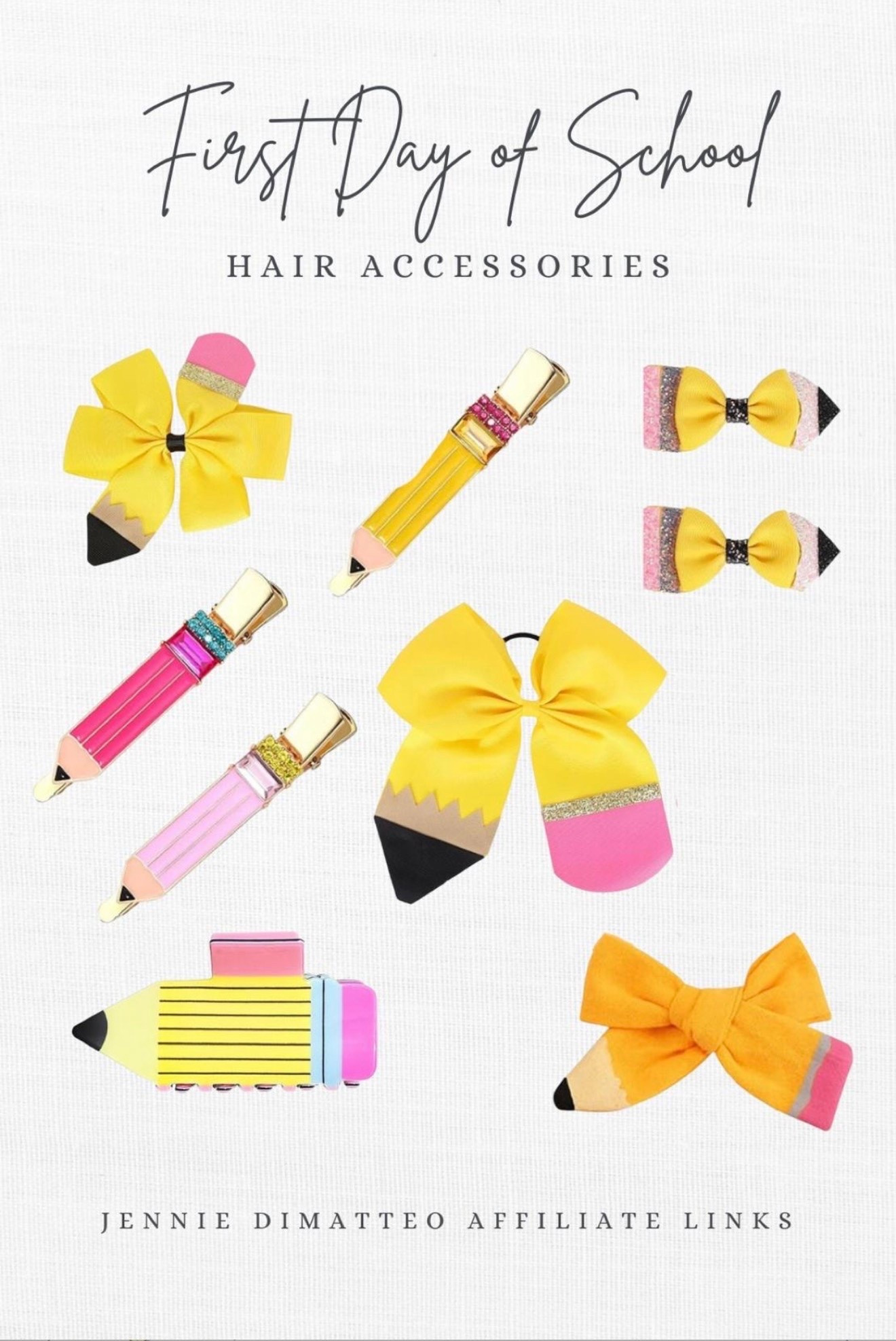 Back To School Hair Accessories!

Hair Clips. Girls Clips For Hair. School Clips. School Bows. Bows For Girls.

#LTKootd #LTKKids #LTKSeasonal