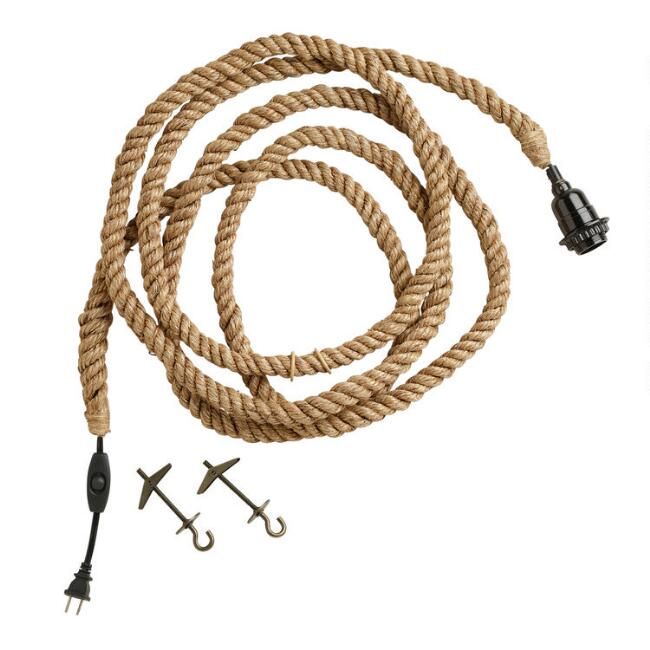 Jute Rope Electrical Cord Swag Kit
							var ensTmplname="Jute Rope Electrical Cord Swag Kit";
	... | World Market