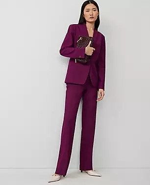 The High Rise Skinny Trouser Pant in Bi-Stretch | Ann Taylor (US)