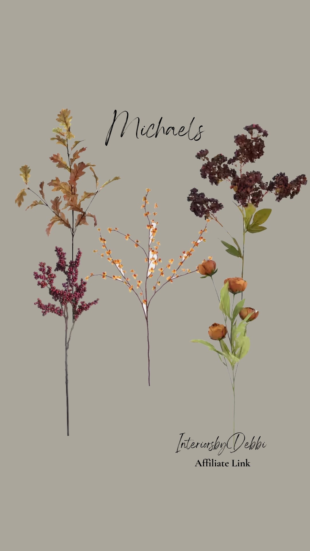 Michaels Finds
Fall stems, faux stems, transitional home, modern decor, amazon find, amazon home, target home decor, mcgee and co, studio mcgee, amazon must have, pottery. barn, Walmart finds, affordable decor, home styling, budget friendly, accessories, neutral decor, home finds, buy new arrival, coming soon, sale alert, high end look for less, Amazon favorites, Target finds, cozy, modern, earthy, transitional, luxe, romantic, home decor, budget friendly decor #michaelsstores

#LTKSeasonal #LTKHome
