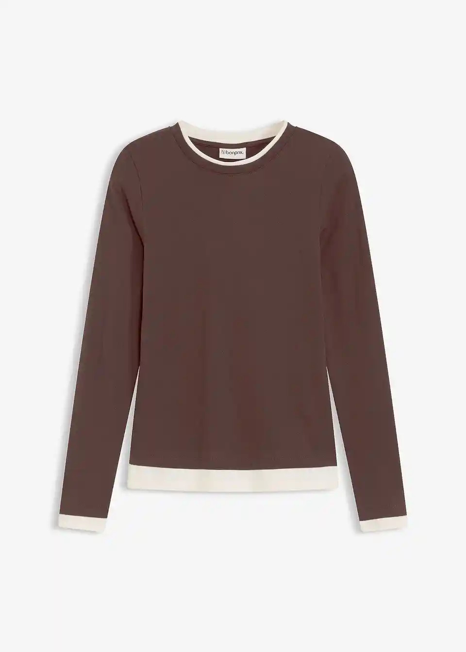 Langarmshirt aus Baumwollmix | Bonprix DE