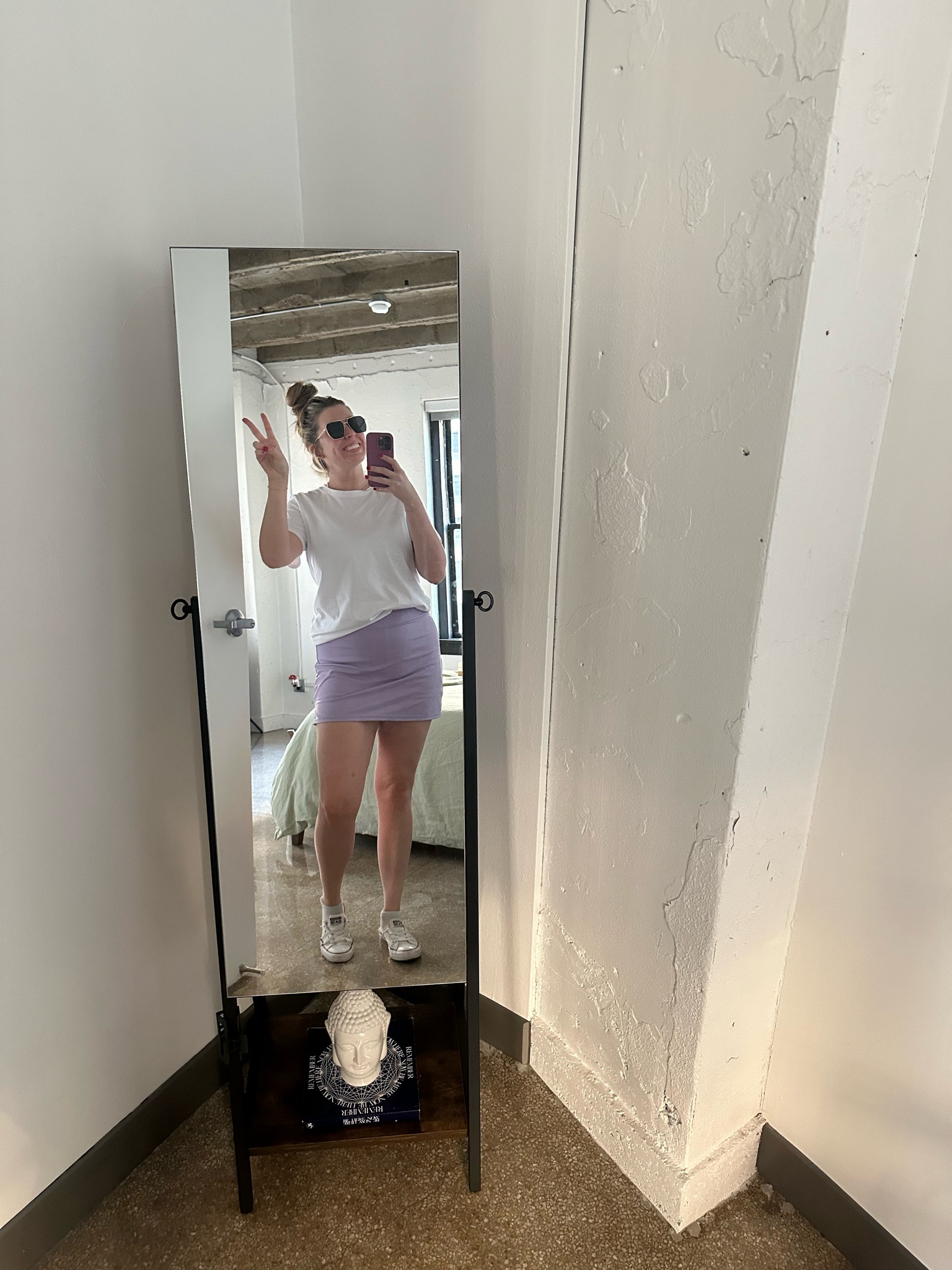 Monday morning outfit - walked around the city + grabbed some breakfast at my favorite local spot. I wouldn’t even mind working in this (I work from home 😋). 

#LTKFitness #LTKShoeCrush #LTKFindsUnder100