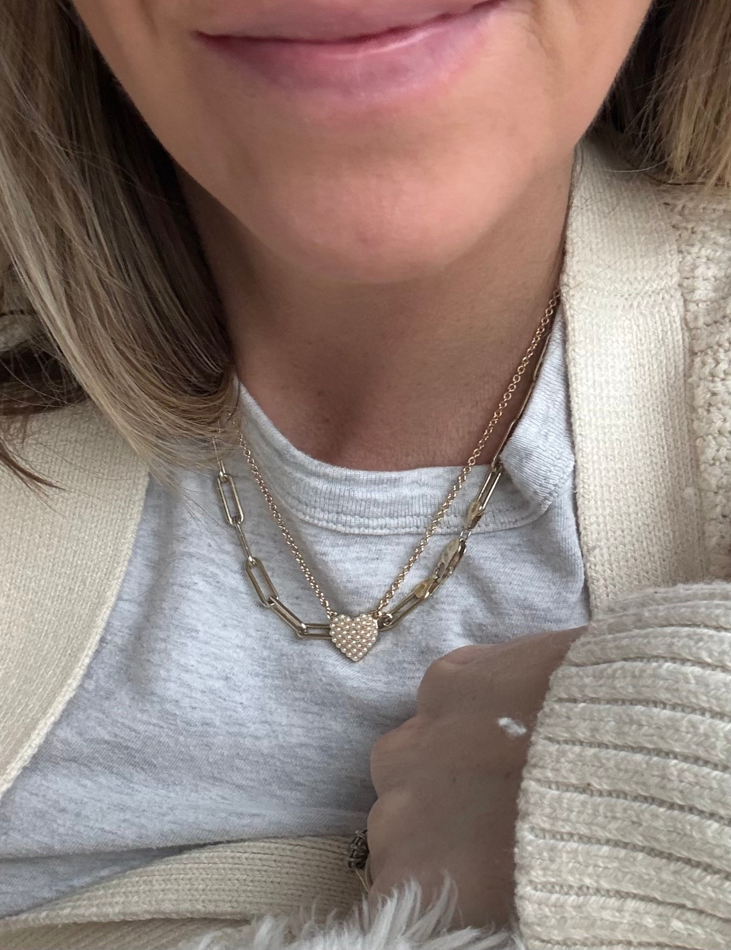 Loving this dainty 💜 necklace 

#LTKgrwm #LTKootd #LTKSeasonal