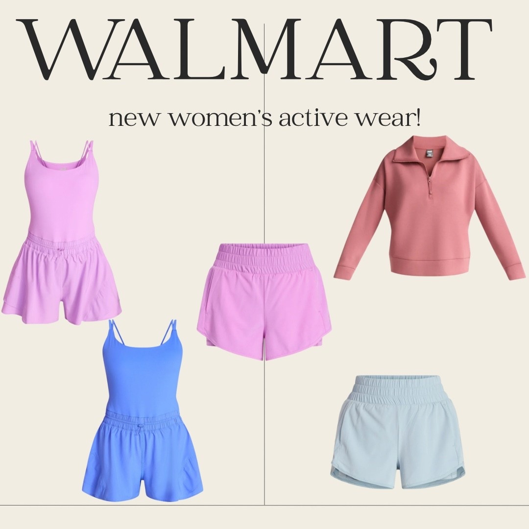 NEW women’s active wear and it’s from WALMART!! These will sell out!! 

#LTKootd #LTKfitnessgoals #LTKmomlife