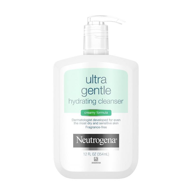 Neutrogena Ultra Gentle Hydrating Creamy Facial Cleanser - 12 fl oz | Target