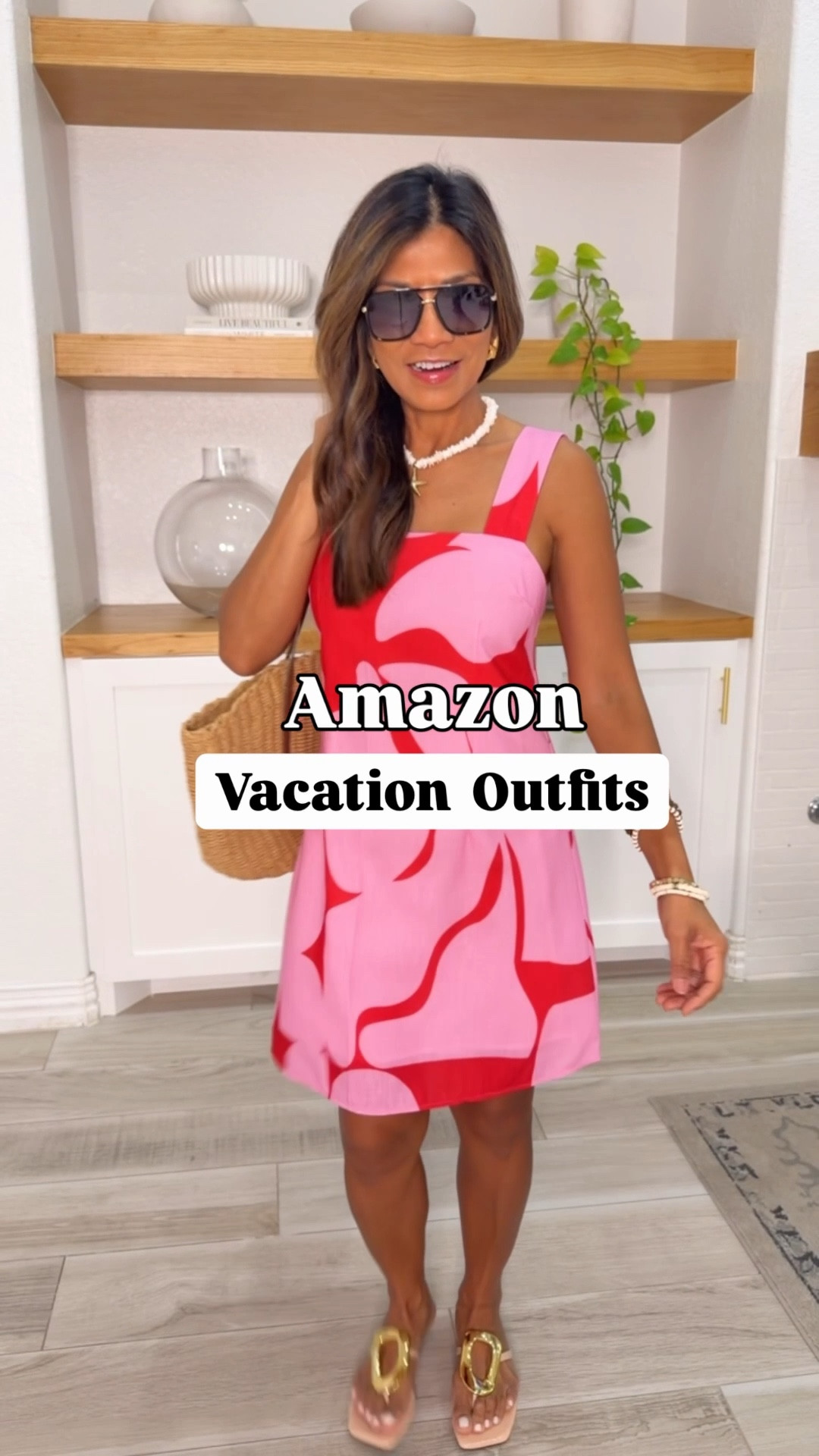 I’m 5’2” 118#ish for reference 
Everything is in size small except the orange dress-in XS. The last dress fits loose. 
All sandals fit tts.
All bags and accessories fit tts.
Vacation outfits, resort wear, spring break, Amazon finds, fashion over 40, over 50 style, midlife fashion, petite fashion, affordable fashion.

#LTKTravel #LTKPetite #LTKOver40