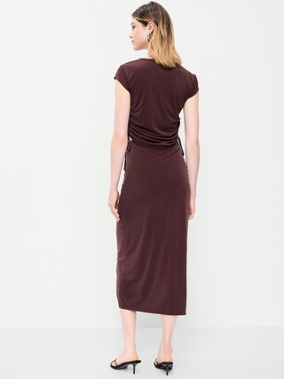 Ruched Midi Skirt | Old Navy (US)