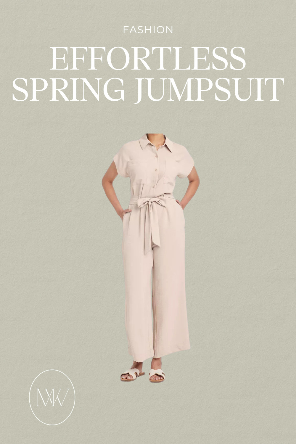 the perfect effortless jumpsuit for spring 

 #LTKSeasonal