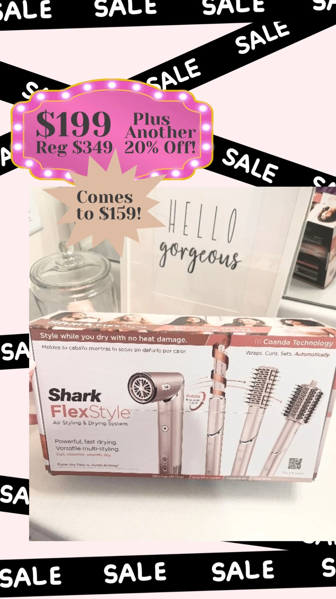 SHARK FLEX STYLE $159
🤍
Use Code: PKDZ2R17TP3 for the additional 20% off

#LTKSaleAlert #LTKdayinmylife #LTKGiftGuide