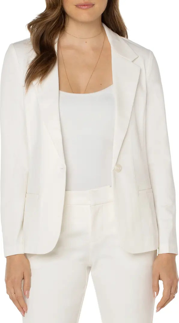 Liverpool Fitted Knit Blazer | Nordstrom