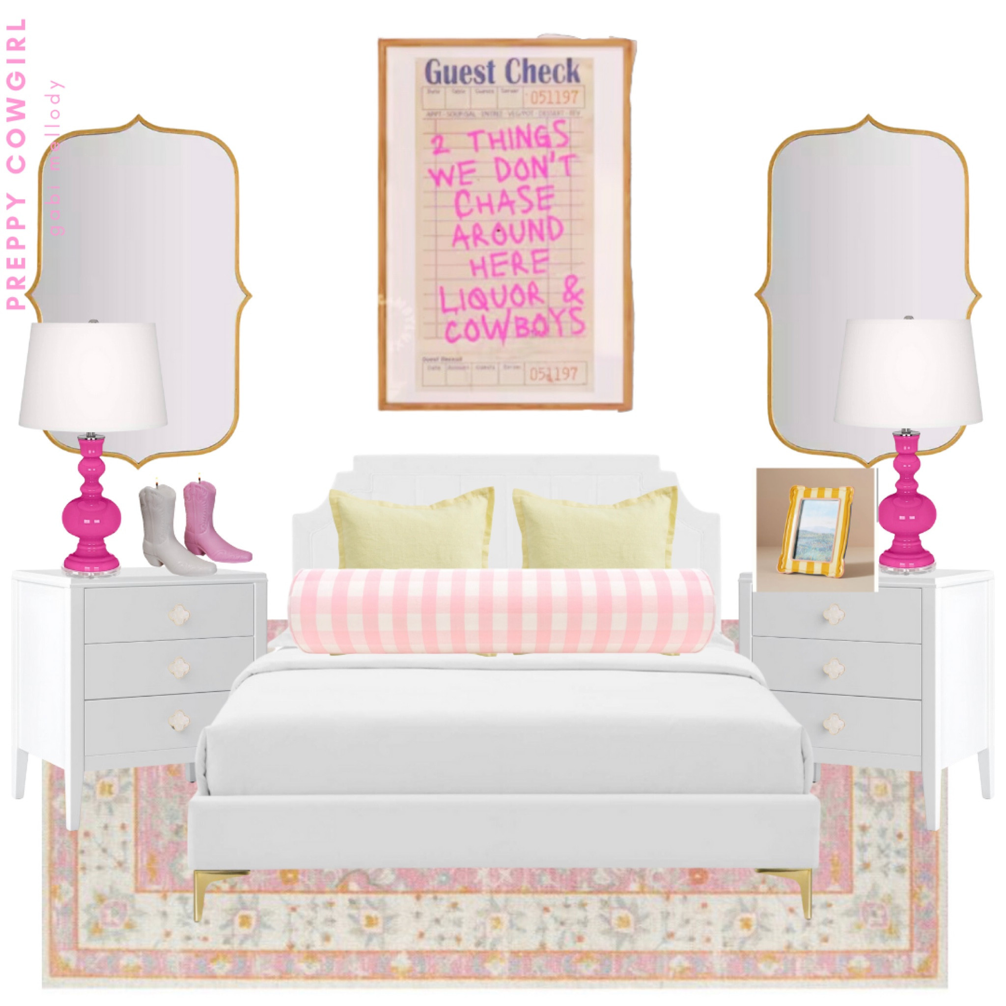 HOW FUN IS THIS COLLEGE ROOM!!! She wanted preppy cowgirl vibe and I’m just obsessed 💕🤠

#LTKU #LTKhome