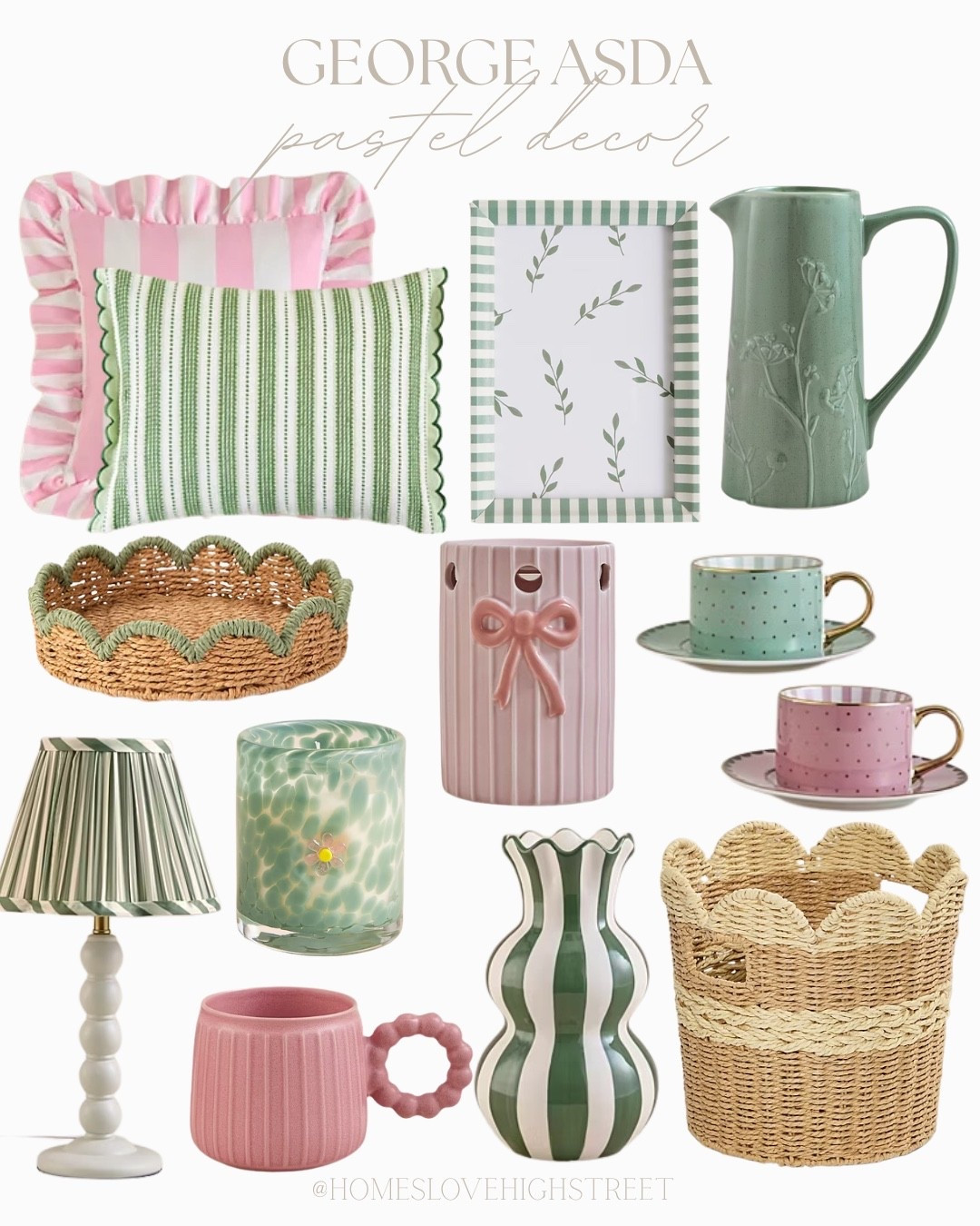 Pastel perfection 🎀💚
These new George @ ASDA home finds are giving soft, pretty vibes 🌸

#ltkhome #ltkfinds #georgeatasda #homedecorfinds #pastelhome #springdecor #cosyhome #homeinspo

#LTKspring #LTKuk #LTKhome