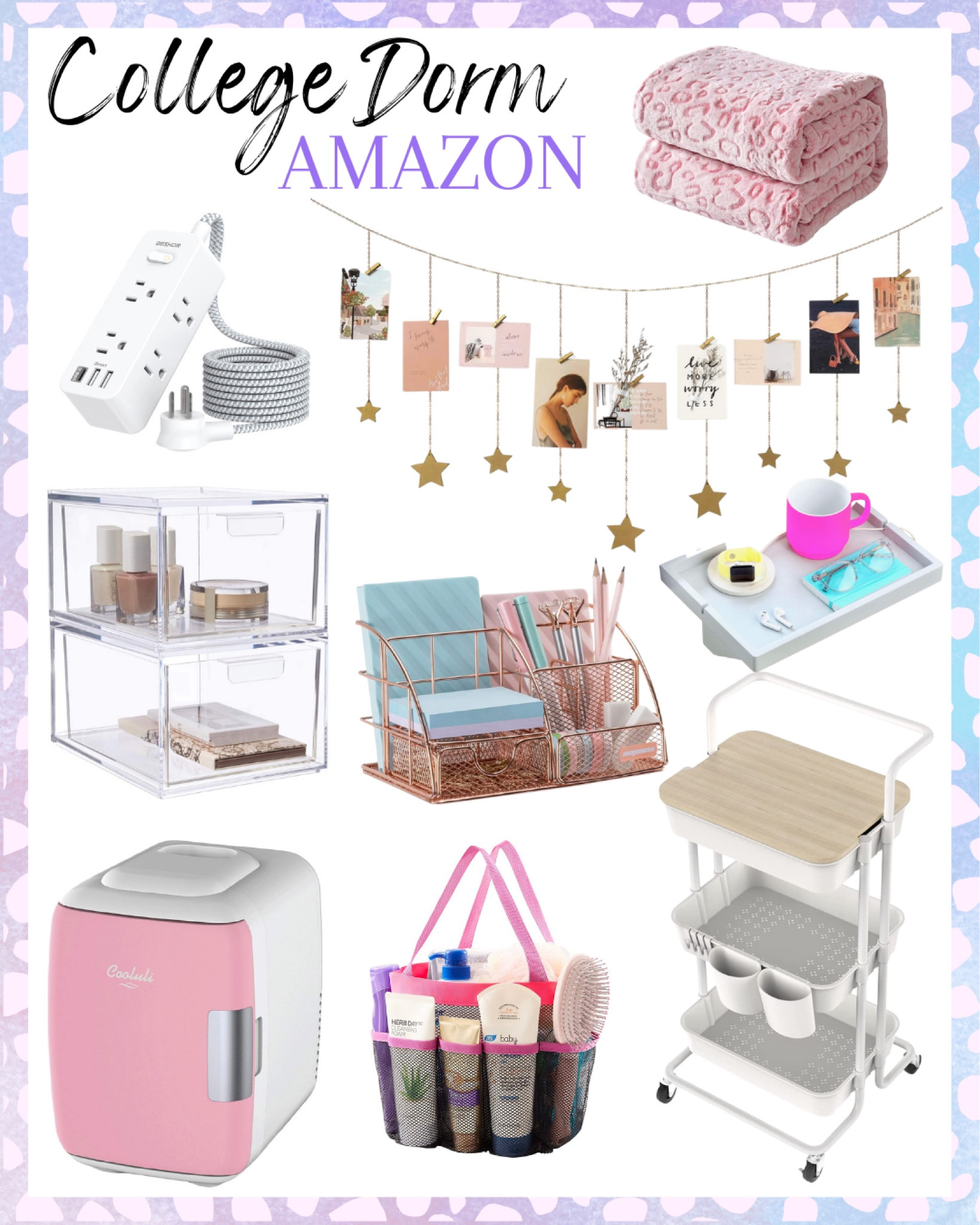 Everything you need for the coolest, most organized dorm room!

College, university, dorm room, dorm room organization, dorm organization, bedroom organization, small apartment organization, rolling cart, shower caddy, mini fridge, clear organizing baskets, surge protector, extension cord, photo holder, throw blanket, fur throw blanket, office supplies, desk organizer, bedside table, nightstand, bedside accessories, bedroom accessories, bedroom decor, living room, bathroom, bathroom organization, coffee cart, cord organization, Amazon, found it on Amazon, amazonmusthaves, Beauty fridge, make-up fridge

#LTKtravel #LTKU #LTKhome
