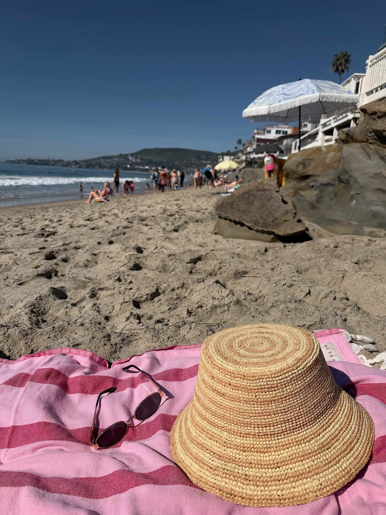 fav beach hat & blanket 💗

#LTKdayinmylife