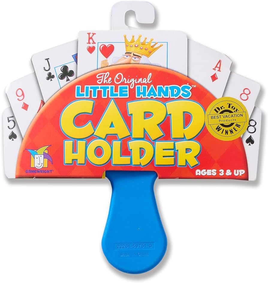 Gamewright - The Original Little Hands Playing Card Holder - Card Game Accessory for Kids - Ages ... | Amazon (US)