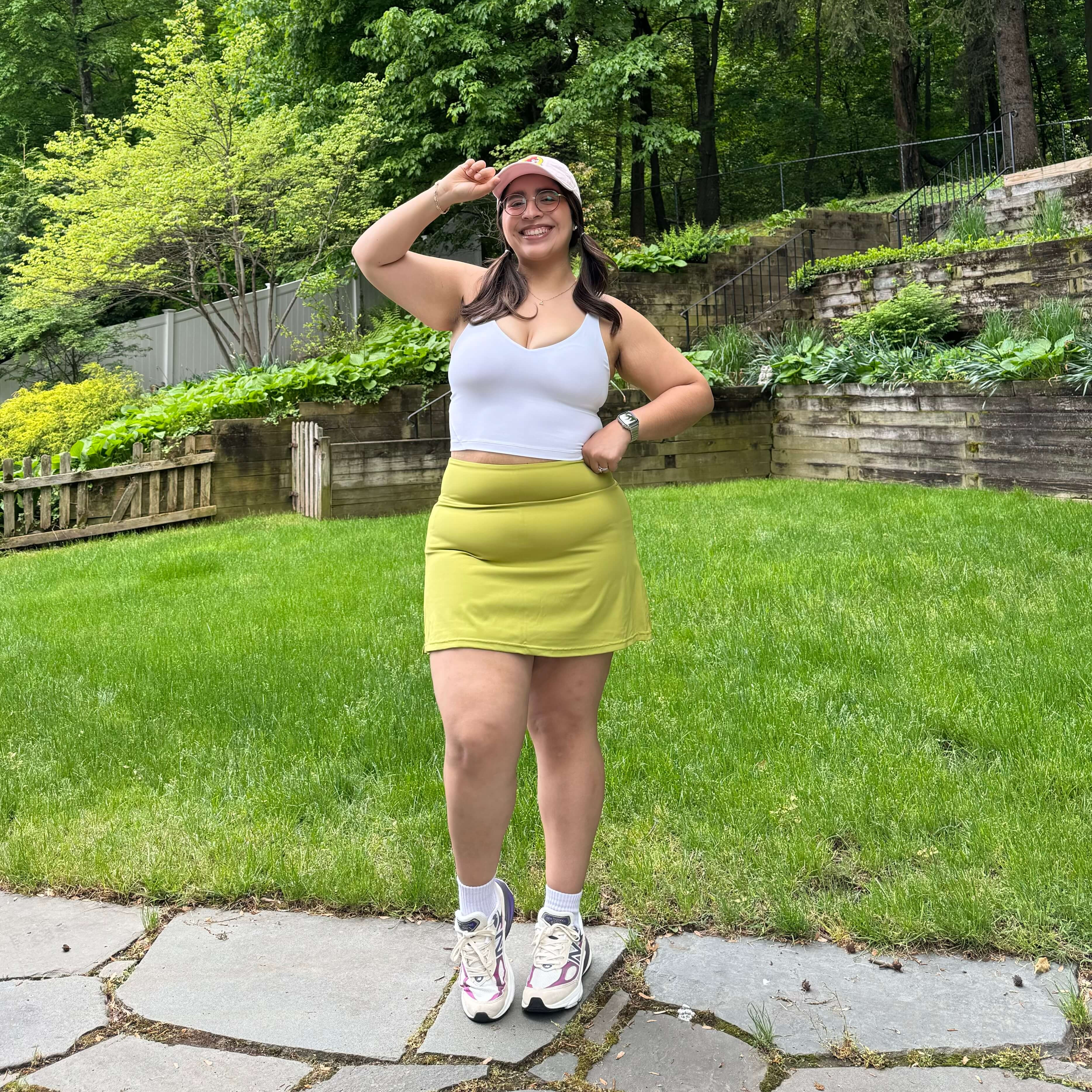 Everyday Skort - Matcha | Shiny by Nature