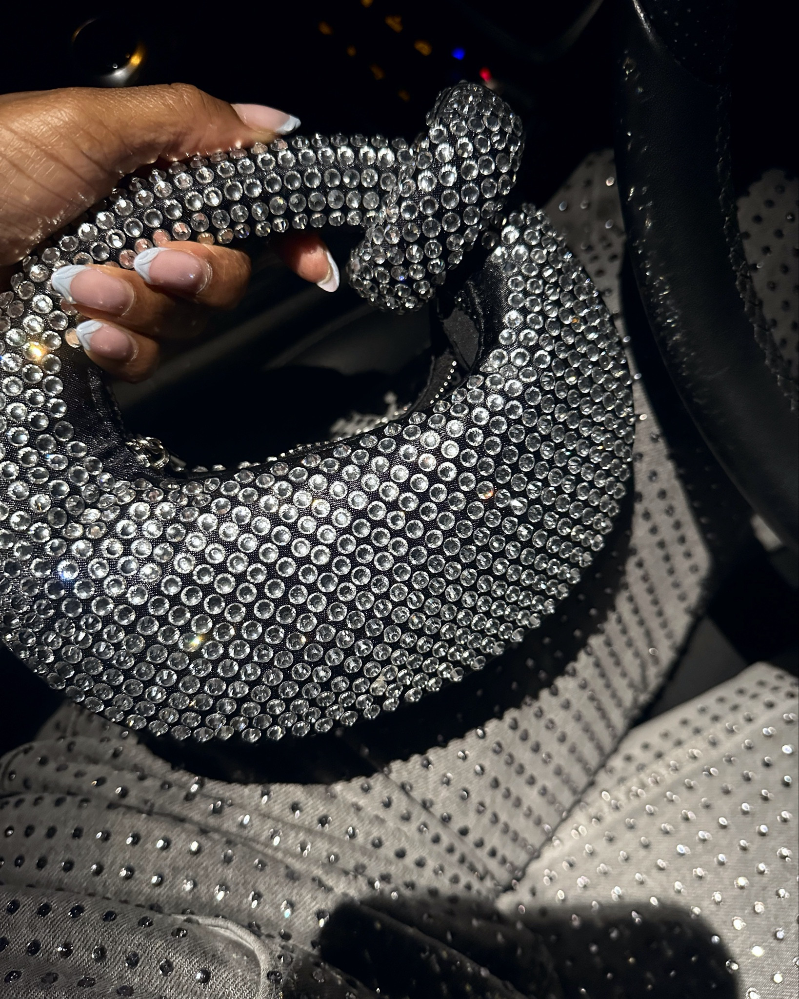 This crystal JW Pei mini bag is so elegant. Goes perfectly with evening wear, party wear or simple to dress your outfit up. Shop this full look.

#FashionMonth #LTKpartywear #LTKbag