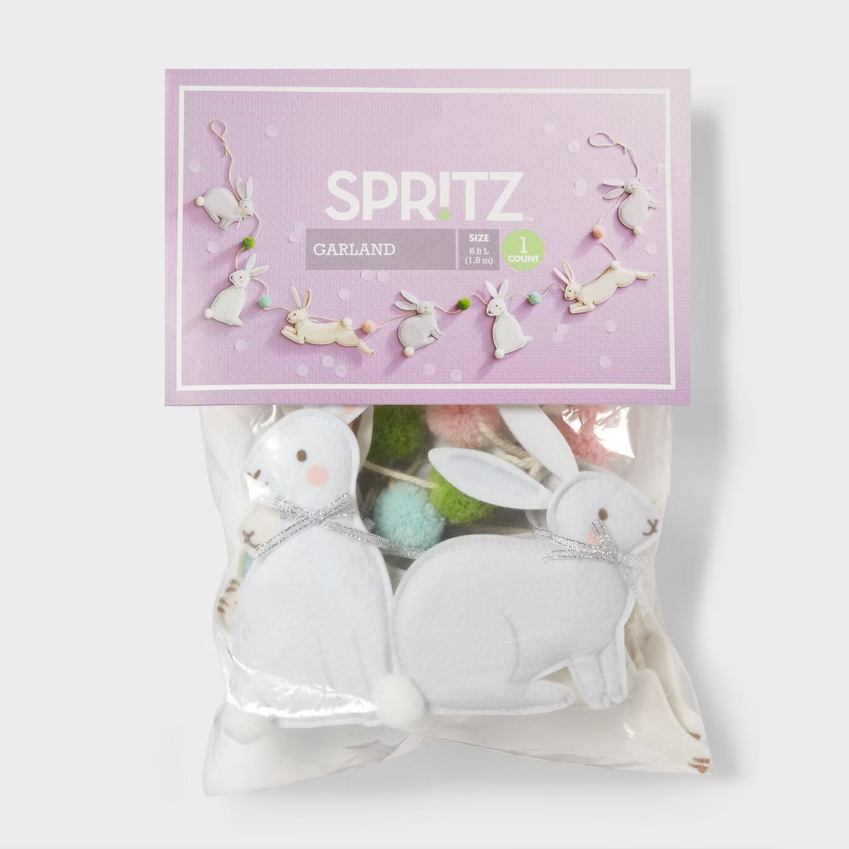 72" Felt Easter Bunnies Decorative Wall Garland - Spritz™ | Target