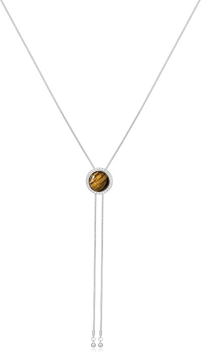 Western Cowgirl Necklace for Women Lariat Long Chain Hat Bull Head Horse Flower Turquoise Y Neckl... | Amazon (US)