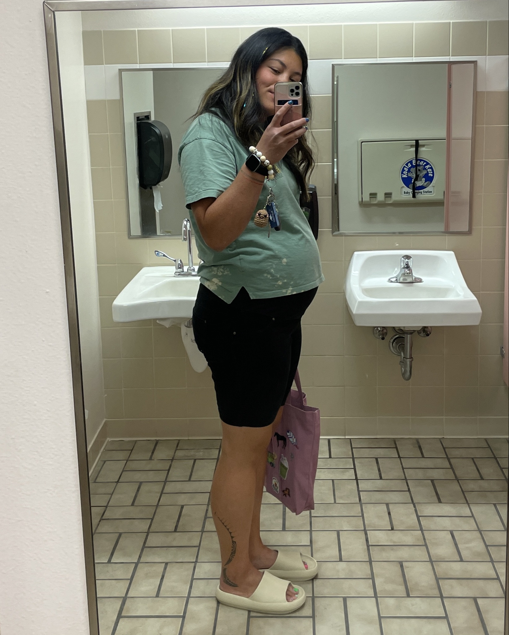 I can’t get enough of these maternity biker shorts! I ordered two more tonight! These are buttery soft, flattering & has pockets! 

I’m wearing XL

#LTKFitness #LTKSaleAlert #LTKBump