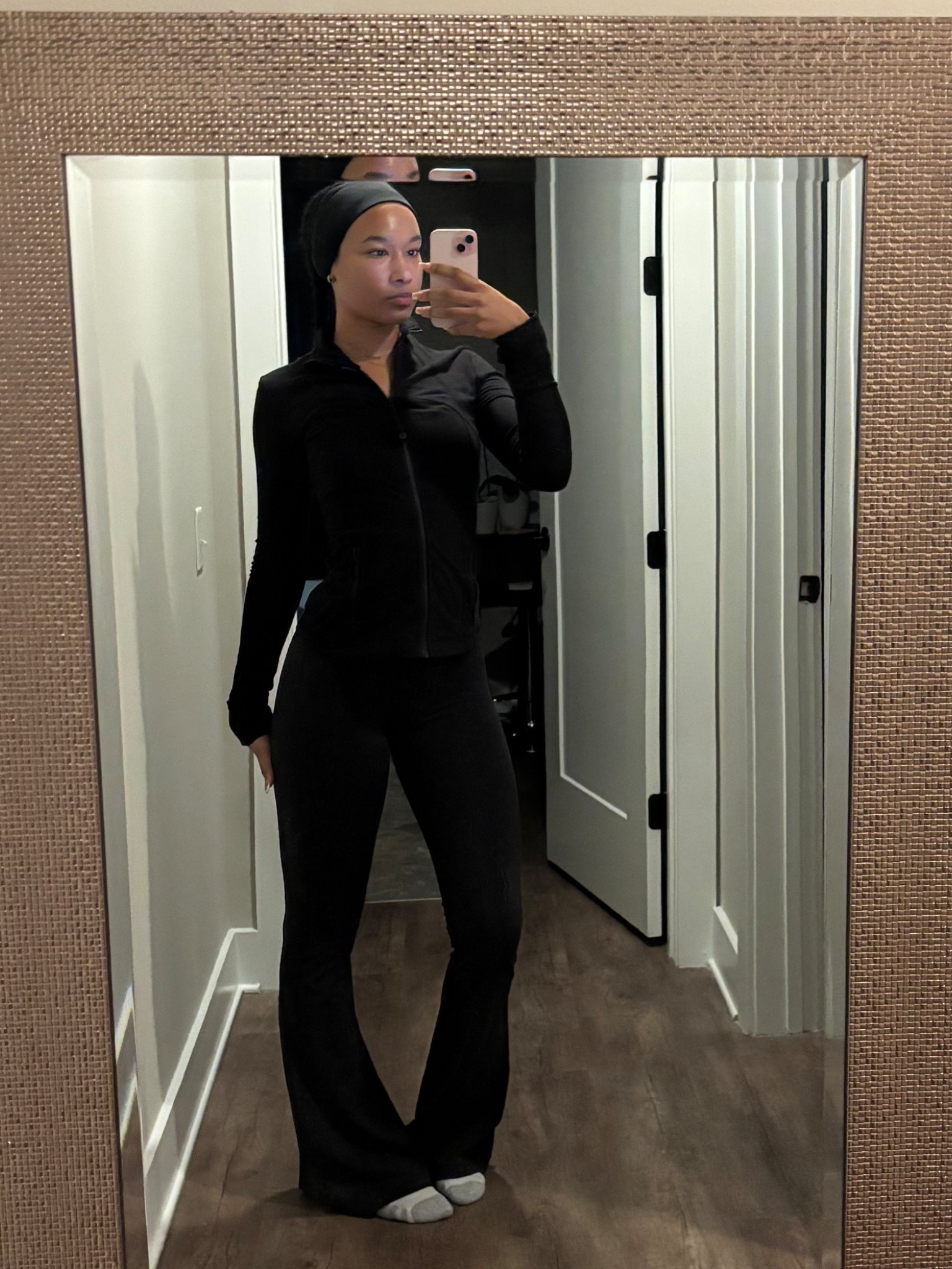 Nothing like my lulu set! Especially for a tall girl like me it was hard to find leggings that were long enough! But lululemon did it again! 