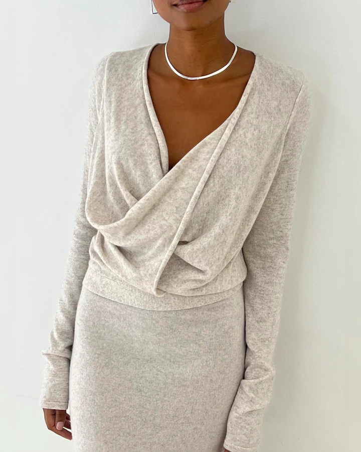 Johari Cashmere Wrap Sweater | Splendid