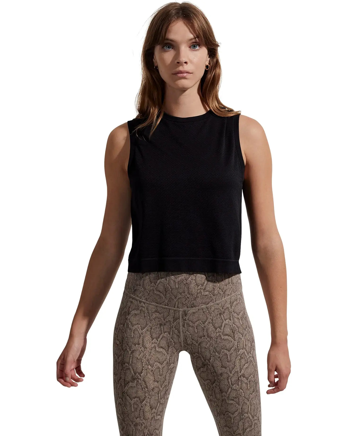 Page Seamless Crop Tank | Zappos