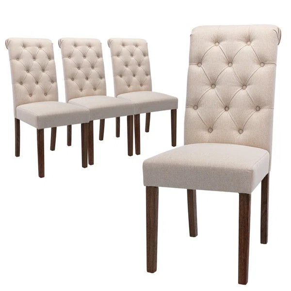 Bookout Tufted Side Chair (Set of 4) | Wayfair North America