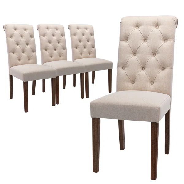 Bookout Tufted Side Chair (Set of 4) | Wayfair North America
